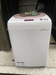 SHARP(シャープ)8.0㎏ 全自動電気洗濯機 ES-GV8A-P 2017年製
