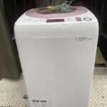 SHARP（シャープ）8.0㎏ 全自動電気洗濯機 ES-GV8A-P 2017年製