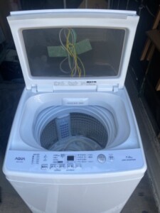 AQUA(アクア)7.0㎏ 全自動電気洗濯機 AQW-V7M 2022年製