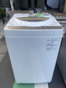 TOSHIBA(東芝)5.0㎏ 全自動電気洗濯機 AW-5G8 2020年製