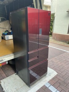 SHARP(シャープ)551L 6ドア冷蔵庫 SJ-GX55E-R 2018年製