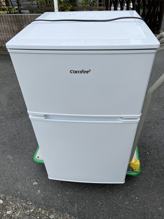 comfee（コンフィ）90L 2ドア冷蔵庫 RCT90WH/E 2021年製