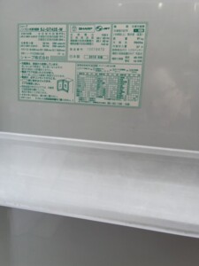 SHARP(シャープ)415L 4ドア冷蔵庫 SJ-GT42E-W 2019年製