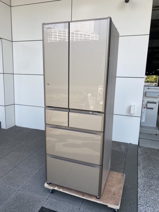 出張買取）6ドア冷蔵庫 R-G4800F（XN)日立 江戸川区にて ｜出張買取MAX