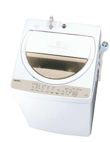 TOSHIBA（東芝） 全自動電気洗濯機 7.0kg AW-7G8BK-W