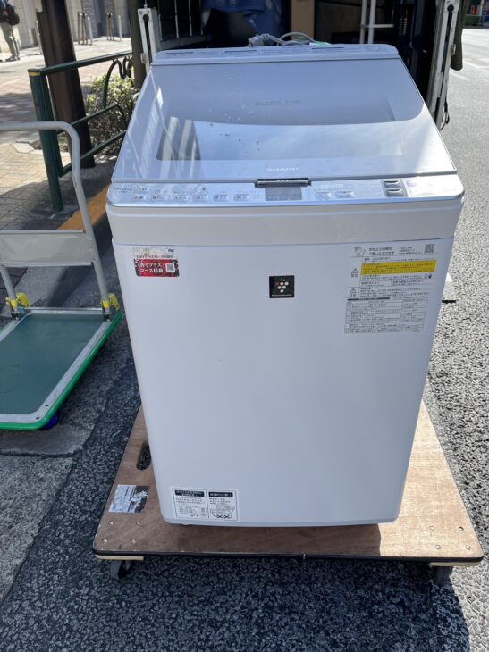 SHARP（シャープ）8.0㎏ 電気洗濯乾燥機 ES-PX8D-S 2019年製