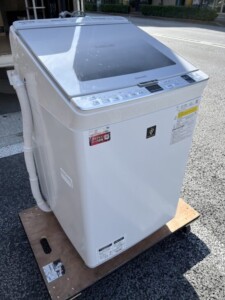 SHARP(シャープ)8.0㎏ 電気洗濯乾燥機 ES-PX8D-S 2019年製