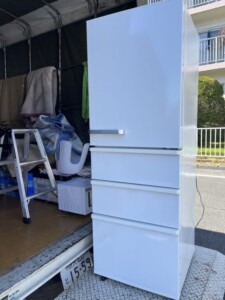 AQUA(アクア)355L 4ドア冷蔵庫 AQR-36G(W) 2018年製