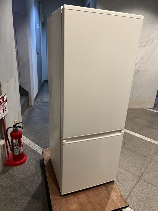 アクア 201L 2ドア 冷蔵庫 AQR-20M 管C260411DK (ベストバイ 静岡県袋井市) 小平市たかの台のお客様より アクア 2ドア冷蔵庫 AQR-20M（W) 2022年製