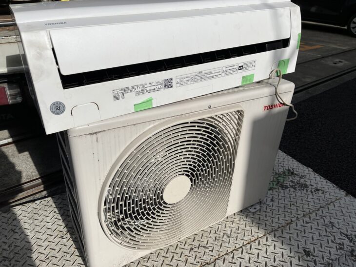 無料引取】TOSHIBA（東芝）2.8kW ルームエアコン RAS-2811TM（W