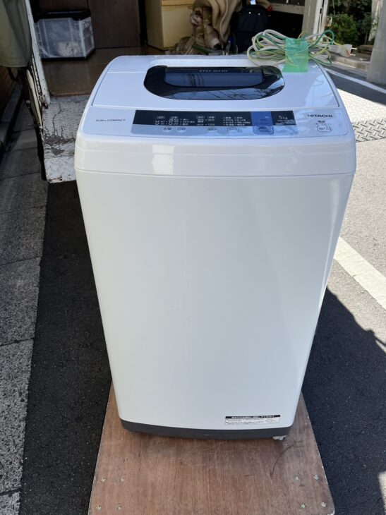 HITACHI（日立）5.0㎏ 全自動電気洗濯機 NW-50C 2019年製