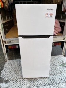 Hisense(ハイセンス)120L 2ドア冷蔵庫 HR-B12C 2021年製