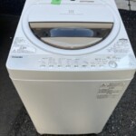 TOSHIBA（東芝）7.0㎏ 全自動電気洗濯機 AW-7G8BK 2020年製
