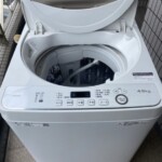 SHARP（シャープ）4.5㎏ 全自動電気洗濯機 ES-GE4D-C 2020年製