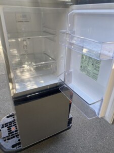 AQUA(アクア)126L 2ドア冷蔵庫 AQR-J13J(S) 2019年製