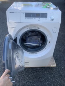 SHARP(シャープ)10.0kg ドラム式洗濯乾燥機 ES-H10E-WL 2020年製