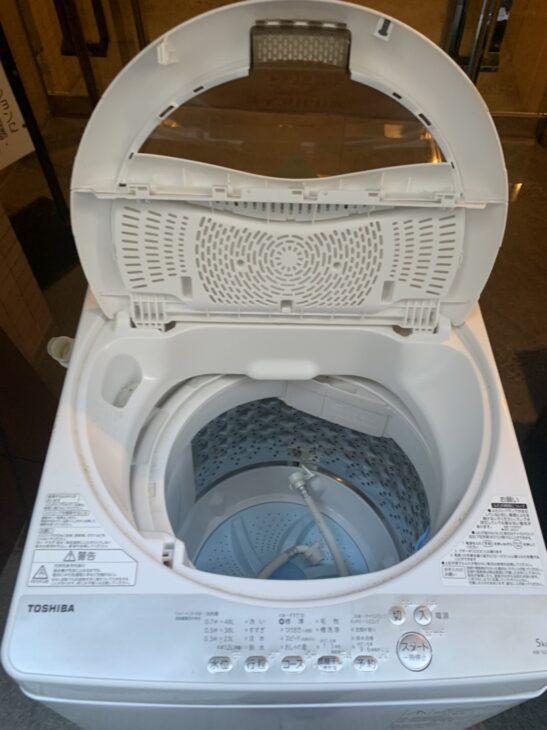 中古洗濯機 東芝 AW-5G8 5K 2020年製 （TOSHIBA（東芝）5.0㎏ 全