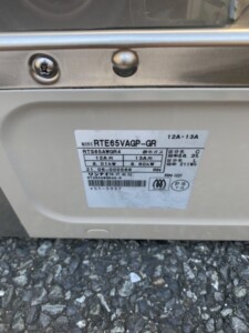 Rinnai(リンナイ)ガスコンロ RTE65VAGP-GR 2021年製