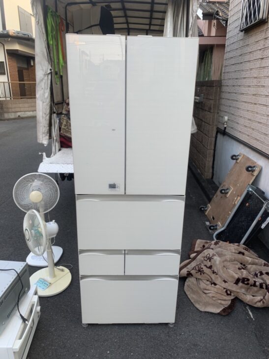 ふじみ野市上福岡] 出張買取 6ドア冷蔵庫 GR-J460FV（ZC) 東芝製