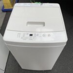 MUJI（無印良品）5.0㎏ 全自動電気洗濯機 MJ-W50A 2022年製