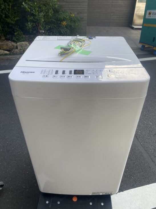 B252】 ハイセンス 洗濯機 一人暮らし 5.5kg 小型 2020年製 - 洗濯機