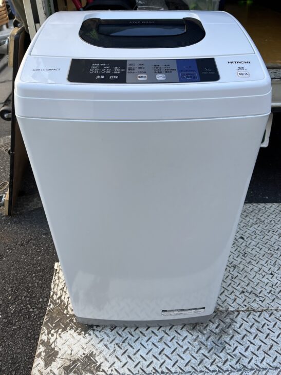 HITACHI（日立）5.0㎏ 全自動電気洗濯機 NW-50A 2017年製