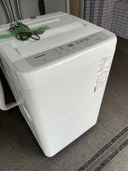 Panasonic（パナソニック）5.0㎏ 全自動電気洗濯機 NA-F50B15 2022年製
