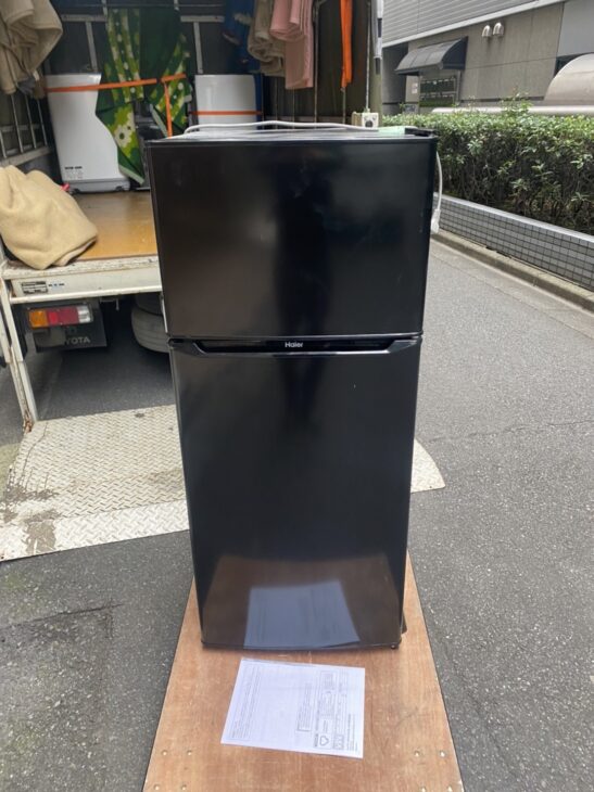 Haier（ハイアール）130L 2ドア冷蔵庫 JR-N130B 2022年製