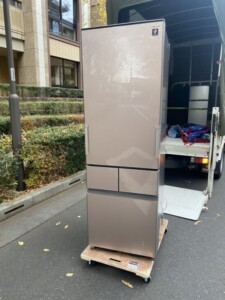 SHARP(シャープ)415L 4ドア冷蔵庫 SJ-GT42C-T 2017年製