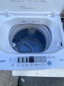 Hisense(ハイセンス)4.5㎏ 全自動電気洗濯機 HW-E4504 2022年製