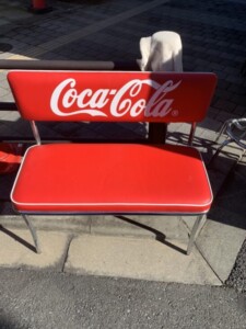 Coca・Cola(コカ・コーラ)ベンチシート