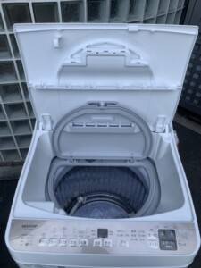 SHARP(シャープ)5.5㎏ 電気洗濯乾燥機 ES-T5FBK-N 2022年製