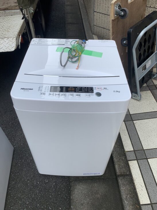 Hisense（ハイセンス）5.5㎏ 全自動電気洗濯機 HW-K55E 2021年製