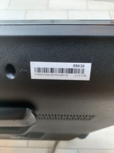 Hisense(ハイセンス)55型液晶テレビ 55K30 2018年製