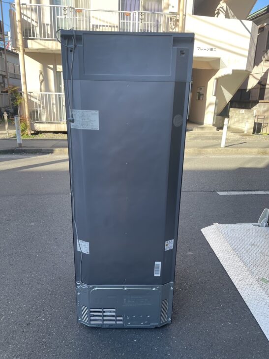 傷あり]SHARP製 3ドア冷蔵庫 SJ-GW36D-R 2018年製造 清瀬市へ出張 買取