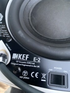 KEF E301・E301C・E-2 スタンドスピーカー×2 セット