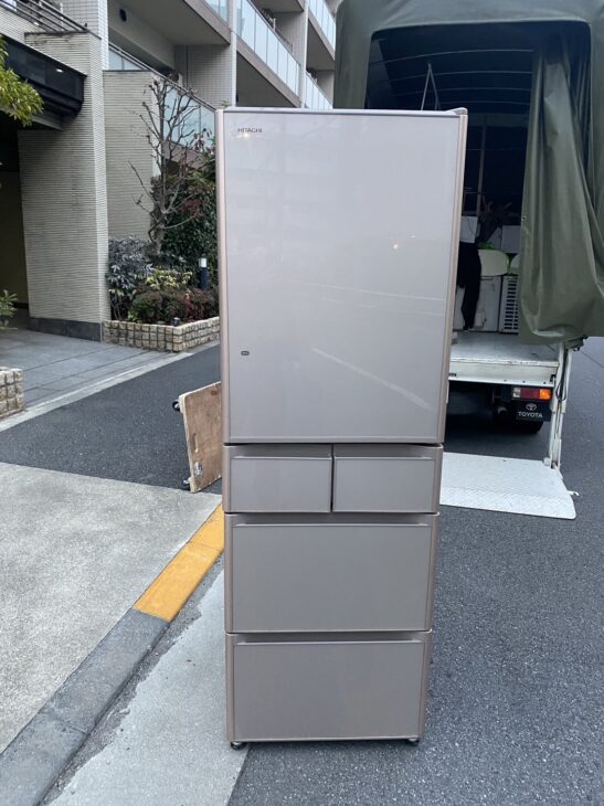 HITACHI（日立）401L 5ドア冷蔵庫 R-S4000G（XN) 2017年製
