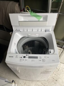 TOSHIBA(東芝)4.5㎏ 全自動電気洗濯機 AW-45M7 2020年製