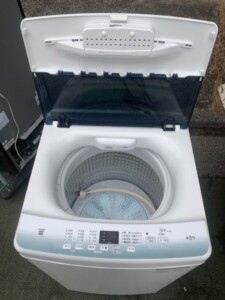Haier(ハイアール)4.5㎏ 全自動電気洗濯機 JW-U45HK 2021年製