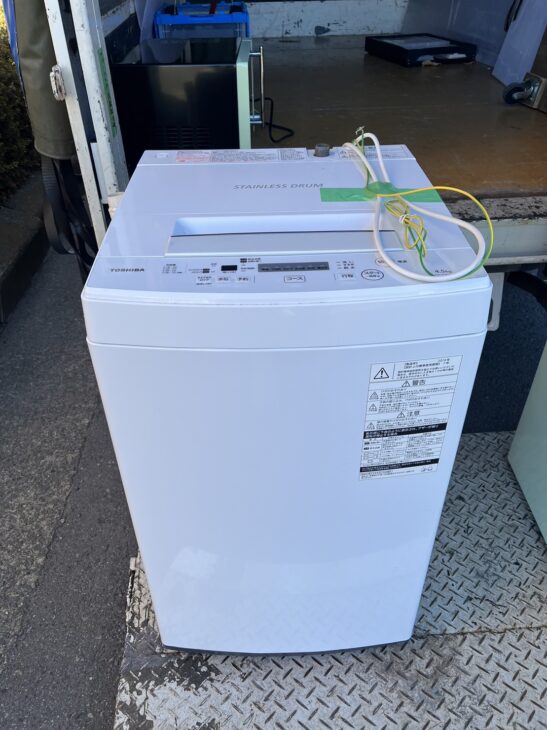 TOSHIBA（東芝）4.5㎏ 全自動電気洗濯機 AW-45M7 2019年製