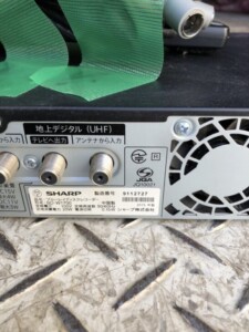 SHARP(シャープ)ブルーレイディスクレコーダー BD-W1700 2015年製