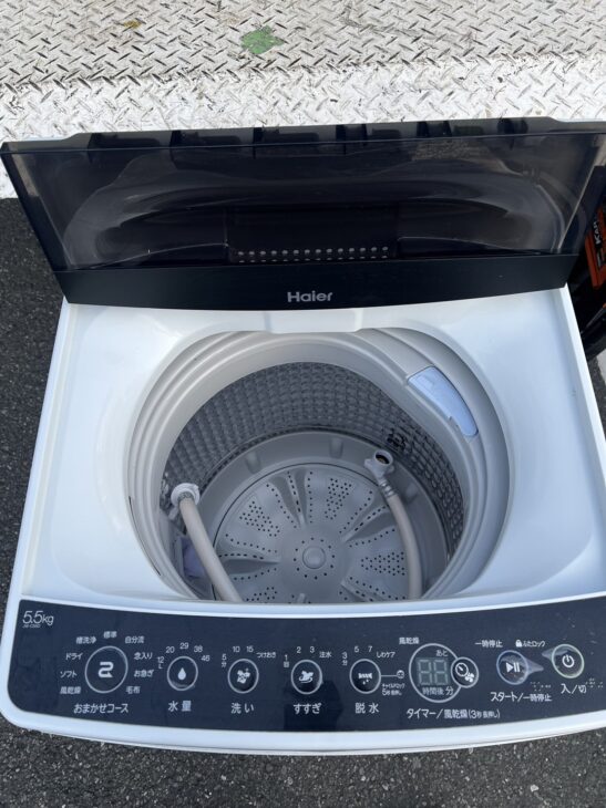 Haier（ハイアール）5.5㎏ 全自動洗濯機 JW-C55D（出張買取 豊島