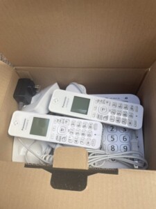 Panasonic(パナソニック)コードレス電話機 VE-GD27DL-W