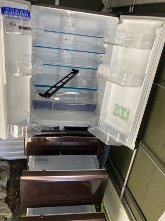 三菱 冷蔵庫 MR-WX52D-BR 中古品 517L 2019年