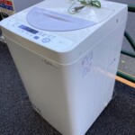 SHARP（シャープ）5.0㎏ 全自動電気洗濯機 ES-GE5A-V 2017年製