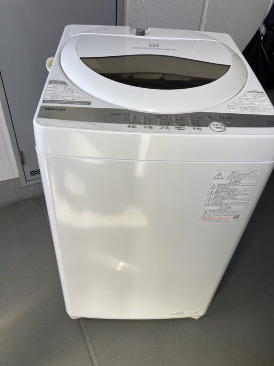TOSHIBA 東芝 洗濯機 AWG9 5kg 年製 高年式 家電