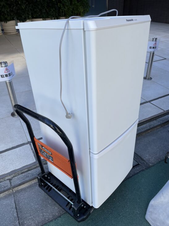 パナソニック 2ドア冷蔵庫 NR-B14BW-W 2019年製を富士見市にて（出張