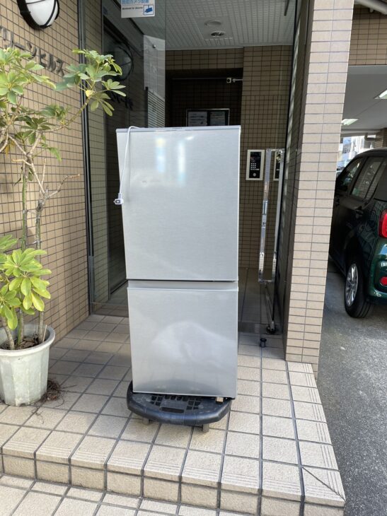 AQUA/アクア 2ドア 冷蔵庫 201L(冷凍58L/冷蔵143L) ホワイト 白 AQR-20J☆買取帝国 志木店 - 冷蔵庫