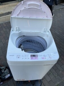 SHARP(シャープ)6.0㎏ 全自動電気洗濯機 ES-GE6A-P 2017年製