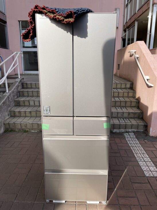 HITACHI（日立）540L 6ドア冷蔵庫 R-HX54R（XN) 2021年製